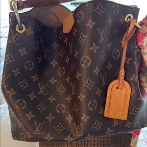 Louis Vuitton Monogram Brown Bucket Bag